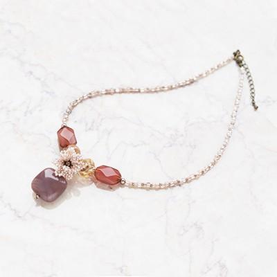 [BF003]MIYUKIビーズキット　microで作るネックレスキット　コッラーナ・ノスタルジコ BFK-415[RPT] | 