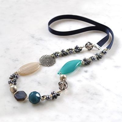 [BF003]MIYUKIビーズキット　microで作るネックレスキット　コッラーナ・リトゥミコ  BFK-418[RPT] | 