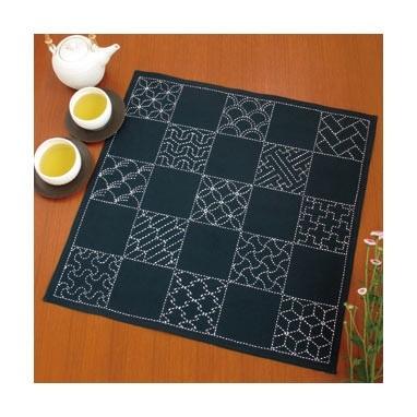 [VD001]オリムパス 刺し子キット SK-290 マルチクロス 伝統柄[RPT] | 