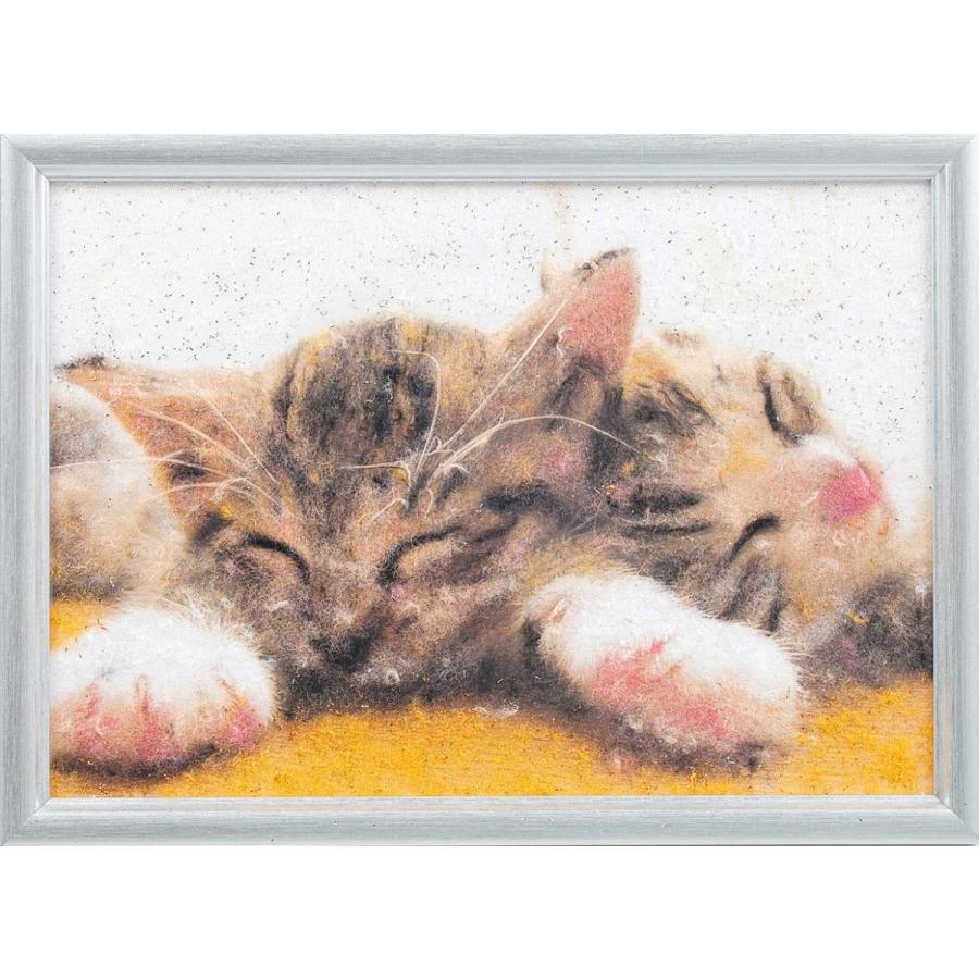 [VF001]メタリックヤーンで作るメタリックアート MA-6 ネコ[RPT] | 