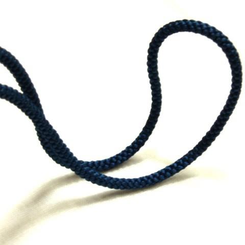 CE006]江戸打ち紐 4mm 東レ シルック(ポリエステル100%) 1M[RPT