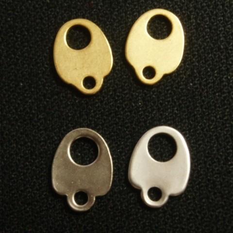 [AF002]TOHO α538　ダルマカン(タマゴカン) 約9×6mm　2ケ　マットカラー[RPT] | 