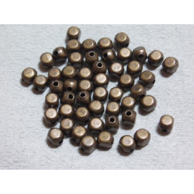 [AF009]TOHO α7142 メタルビーズ アンティークゴールド 4×4mm 約50ケ[RPT] | 