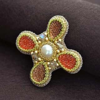 [AD003]TOHOビーズキット ブローチ AC-104[RPT] | 