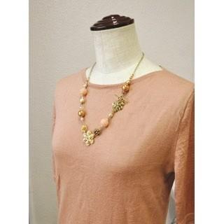 [AD003]TOHOビーズキット 丸玉アクリルビーズネックレス AC-110[RPT] |  | 01