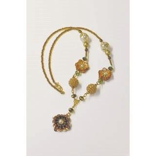[AD003]TOHOビーズキット フラワースパングルネックレス AC-114[RPT] | 