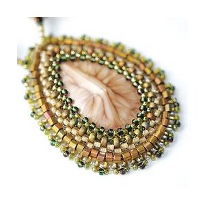 [AD008]TOHOビーズキット フレーミングアクセサリー No.1 ネックレス ゴールド[RPT] |  | 02