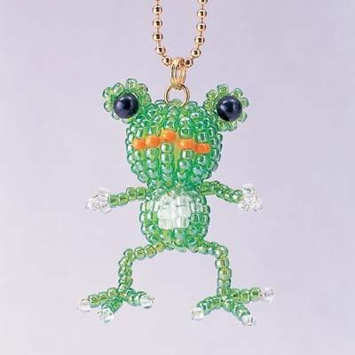 [AD004]TOHOビーズキット プチアニマルズ(3) カエル[RPT] | 