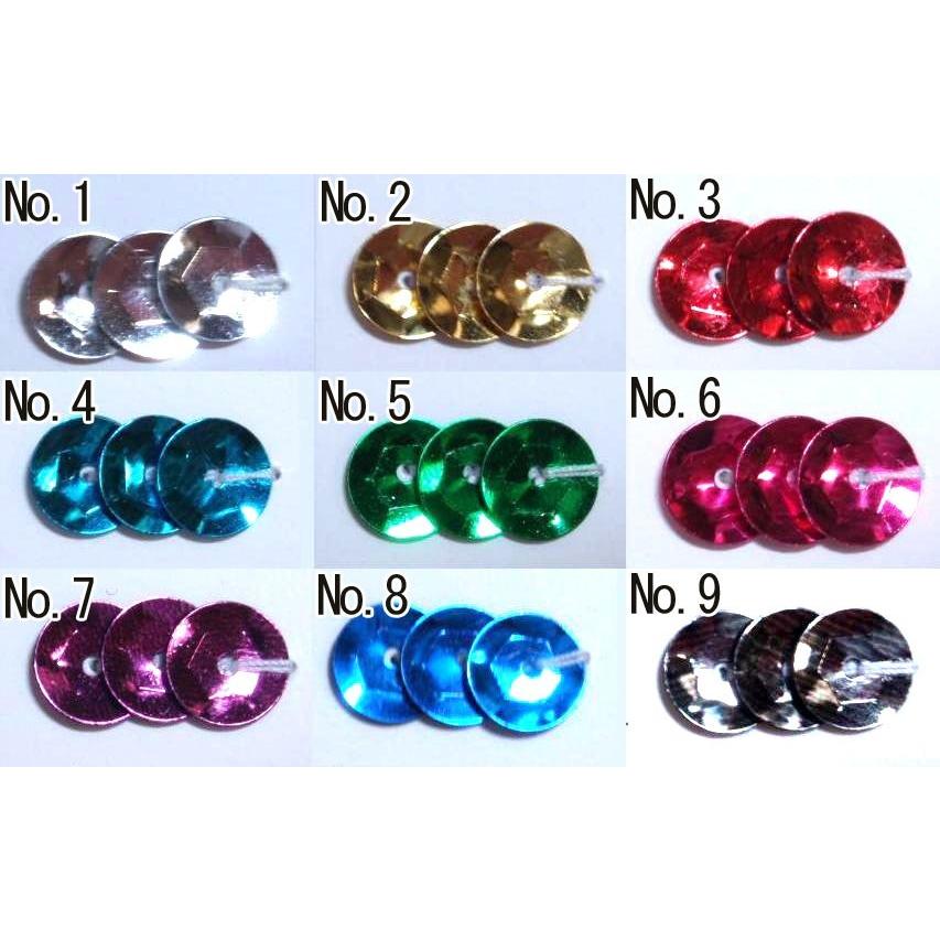 [AE001]TOHOウォッシャブルスパングル(スパンコール)亀甲 （4mm/5mm/6mm/8mm）全27色[RPT] |  | 01