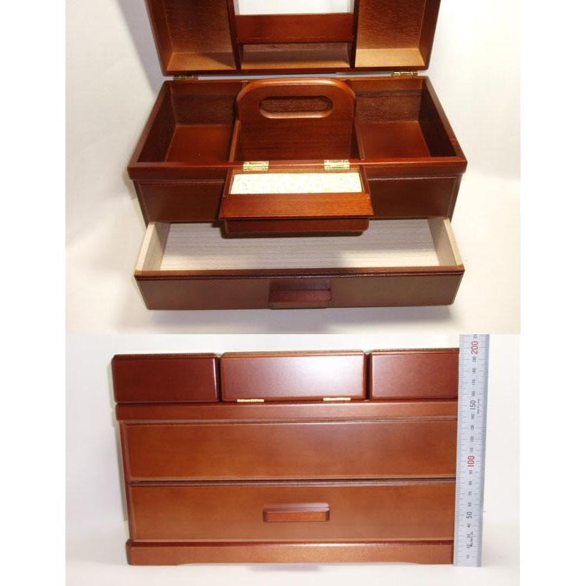 [WA002]卓製作所のソーイングボックスY-110 コンパクトサイズ（引き出しストッパー付き）[RPT] |  | 01