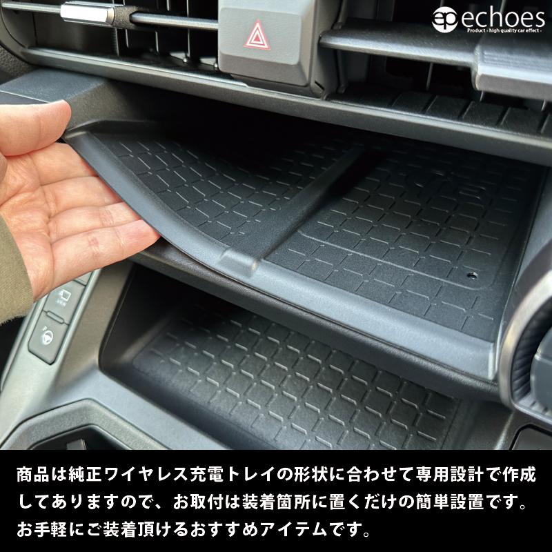 新型RAV4 60系 ワイヤレス充電トレイ用マット 1PCS ゴムマット