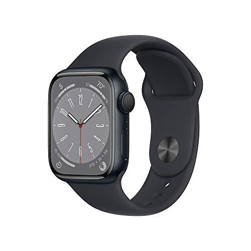 APPLE アップル Apple Watch Series 8(GPSモデル)- 41mmミッドナイト 