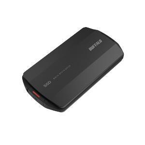 BUFFALO バッファロー PC対応 USB3.2(Gen2)対応 高速モデル TypeA-C対応(SSD-PHP1.0U3-BA) | 