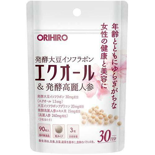 オリヒロプランデュ 新 エクオール＆発酵高麗人参 90粒 (60209264) | 