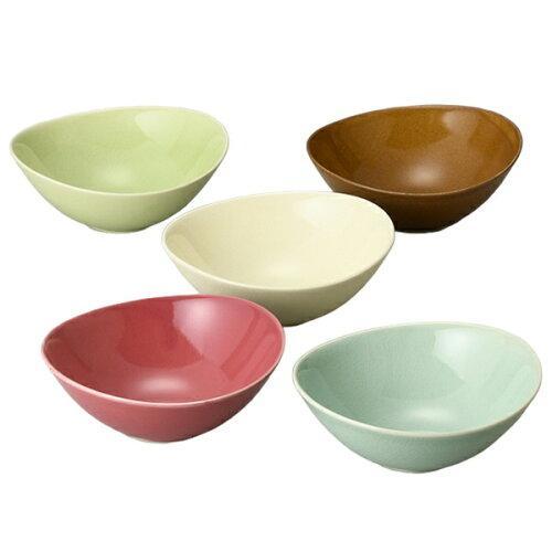 maebata 51632 マ・クルール ボウル 皿 14cm 5個セット : ECJOY