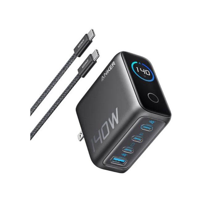 B2697NZ1 Anker Charger (140W 4 Ports) with USB-C ＆ ケーブル B…