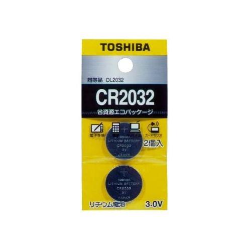 TOSHIBA 東芝 東芝 リチウム電池 3V CR2032 EC2P｜ecj