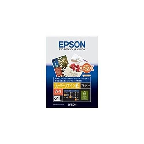 EPSON エプソン スーパーファイン紙 (A4/250枚)(KA4250SFR) | 