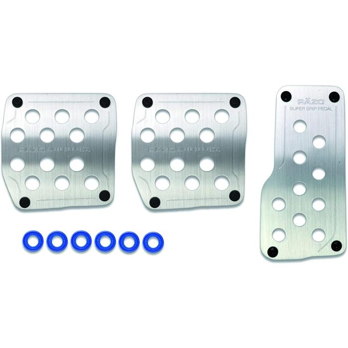 CARMATE カーメイト スーパーグリップペダルセットRP123 シルバー code:273030 | 