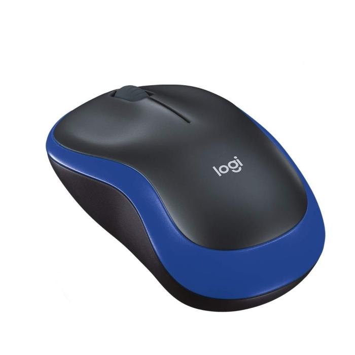 LOGICOOL ロジクール 2.4GHzオプティカルワイヤレスマウス（ブルー） M186BL | 