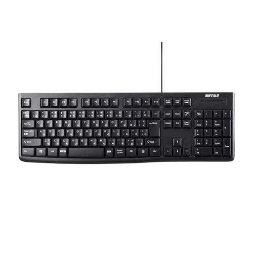 BUFFALO バッファロー USB接続 有線スタンダードキーボード