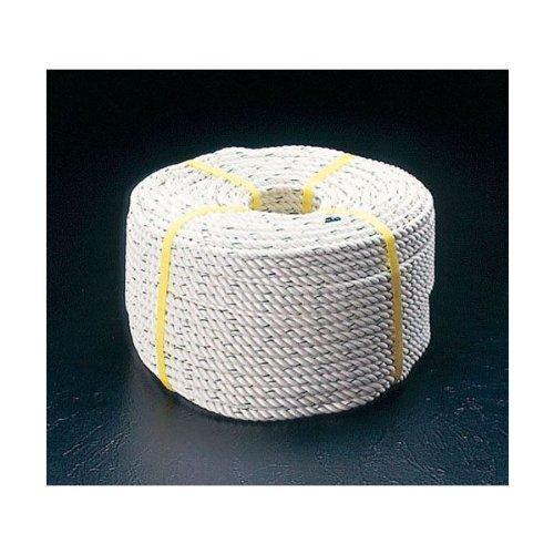 エスコ 6mm×100mクレモナロープ(三つ打ち) EA628TK-62 1巻