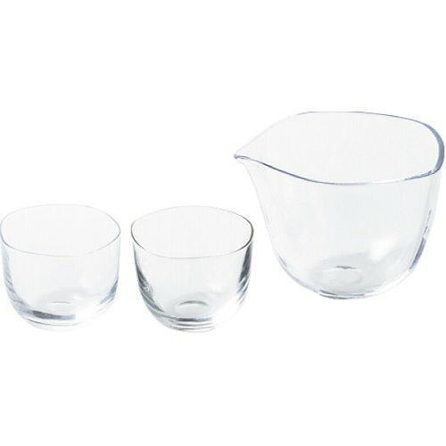 江戸切子金彩ダイヤ文角平鉢3客 堀口硝子