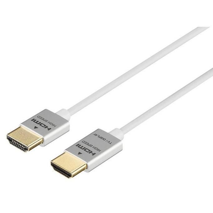 BUFFALO バッファロー HDMIケーブル スリムタイプ 5m ホワイト(BSHD3S50WH) | 