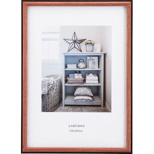 ラドンナ LADONNA フォトフレーム AVANTI DF85-A4-DBR 木製 A4 087099 ダークブラウン (1588906) | 