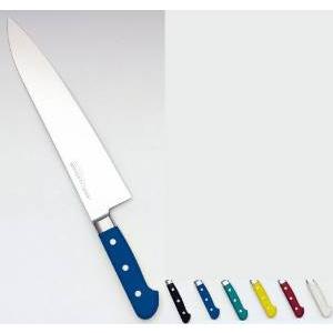 Style 堺實光 STD抗菌PC 牛刀(両刃) 30cm 黒 51508 1個