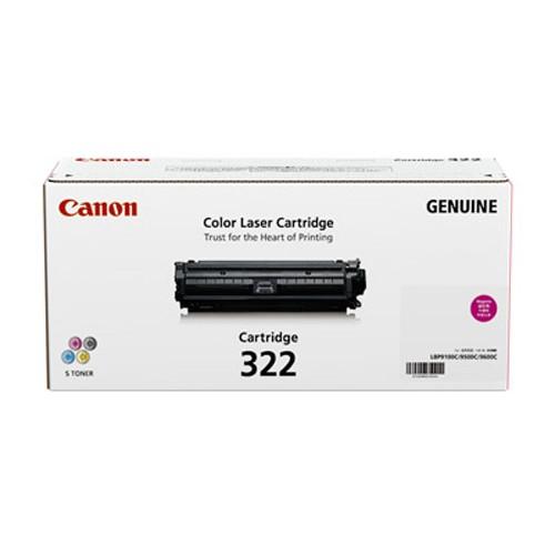 CANON　トナーカートリッジ322　マゼンタ　純正品　CRG-322MAG　2648B001