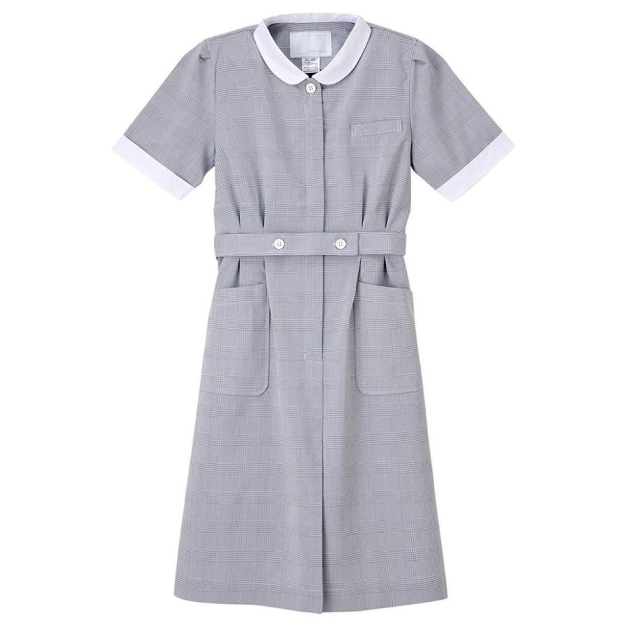 ナガイレーベン 実習衣 グレー M GC2207 1枚