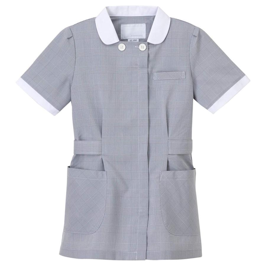 ナガイレーベン 実習上衣 グレー M GC2202 1枚