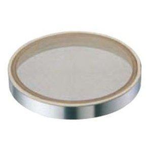 ノーブランド ＥＢＭ　ゴム付ステン枠　裏漉し替アミ　ステン張（２４メッシュ）３３ｃｍ 6624000 1個