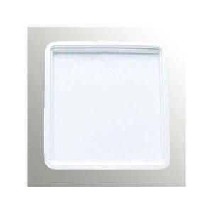 ノーブランド ロイヤル ガストロノームパン 浅型 No.625 2/3 H30mm ホワイト 1887300 1個