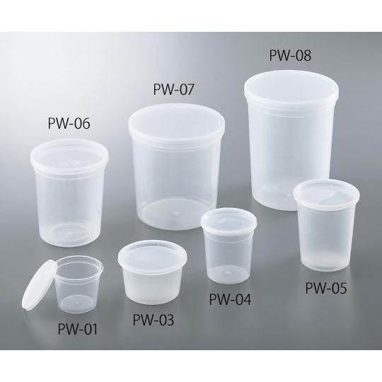 アズワン(As One) ディスポPPサンプル保存容器 120mL 300個入 PW-014-781-01