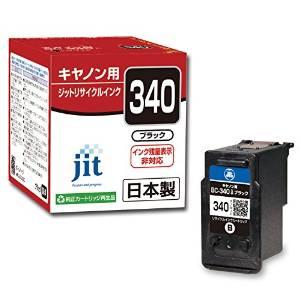 SANWASUPPLY サンワサプライ ジット Canon(キヤノン) BC-340 ブラック対応 リサイクル インクカートリッジ JIT-C340B 日本製 | 
