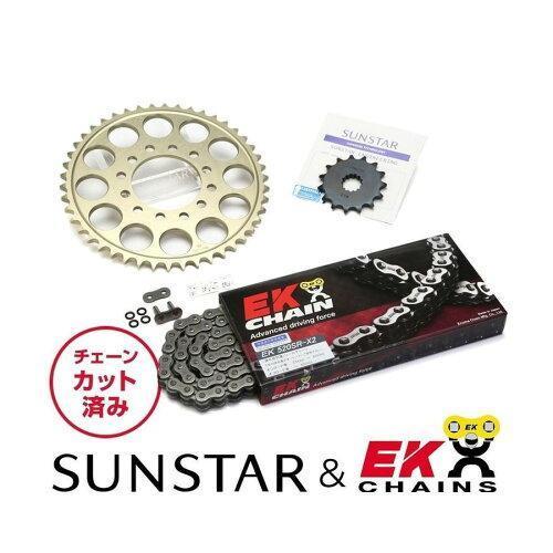 人気商品・アウトレット サンスター(SUNSTAR) スプロケット＆チェーンキット 品番:KE30501 Ninja250R サイズ:520