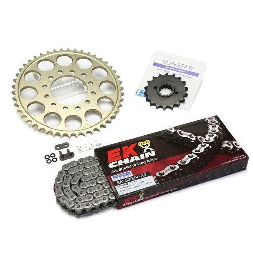 KUNIMI 国美コマース スプロケット＆チェーンキット 品番:KE50311 ZRX1200R サイズ:530