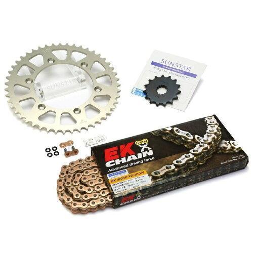 サンスター(SUNSTAR) スプロケット＆チェーンキット 品番:KE34103 XR250/BAJA サイズ:520