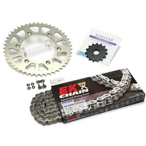 サンスター(SUNSTAR) スプロケット＆チェーンキット 品番:KE34202 XR250/BAJA サイズ:520