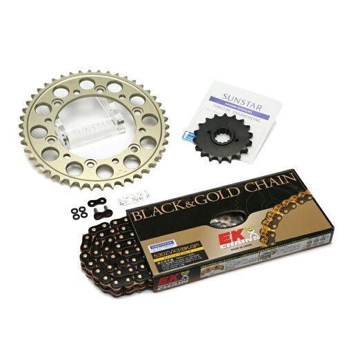 KUNIMI 国美コマース スプロケット＆チェーンキット 品番:KE53014 CB750F サイズ:530