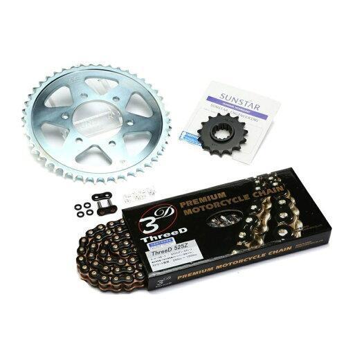 KUNIMI 国美コマース スプロケット＆チェーンキット 品番:KE40548 ZRX1200DAEG サイズ:525