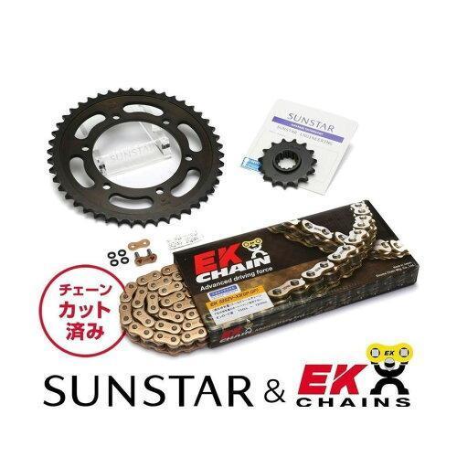 SUNSTAR サンスター スプロケット＆チェーンキット 品番:KE40607 ZRX400/II サイズ:525