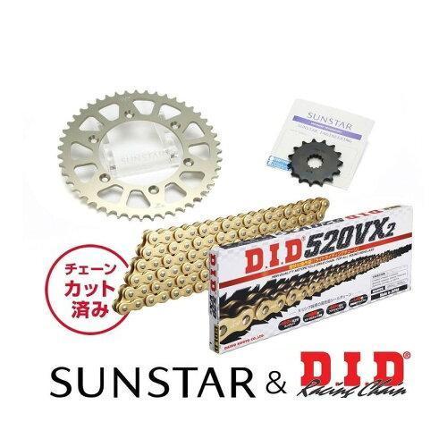 SUNSTAR サンスター スプロケット＆チェーンキット 品番:KD39503 DF200E サイズ:520