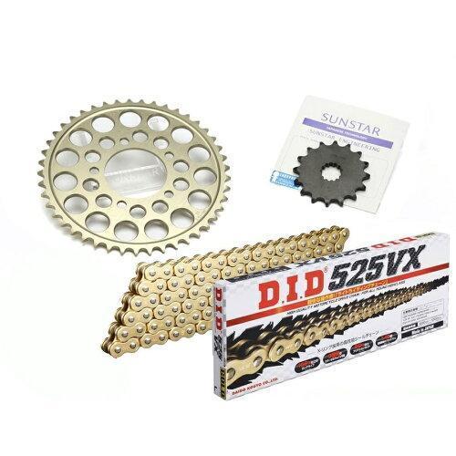 SUNSTAR サンスター スプロケット＆チェーンキット 品番:KD46003 GSX-R400R/SP サイズ:525