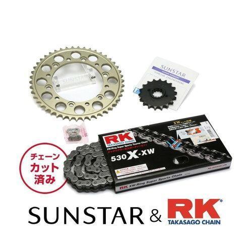 SUNSTAR サンスター スプロケット＆チェーンキット 品番:KR50511 XJR1300/1200/R/SP サイズ:530
