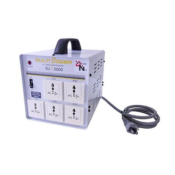スワロー電機 世界対応マルチ変圧器 2000W SU-2000 : Fujita Japan