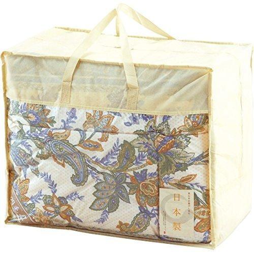 杉本産商 ダウン８５％入り　日本製羽毛ふとん　ＮＵＦ−２７５０　ブルー