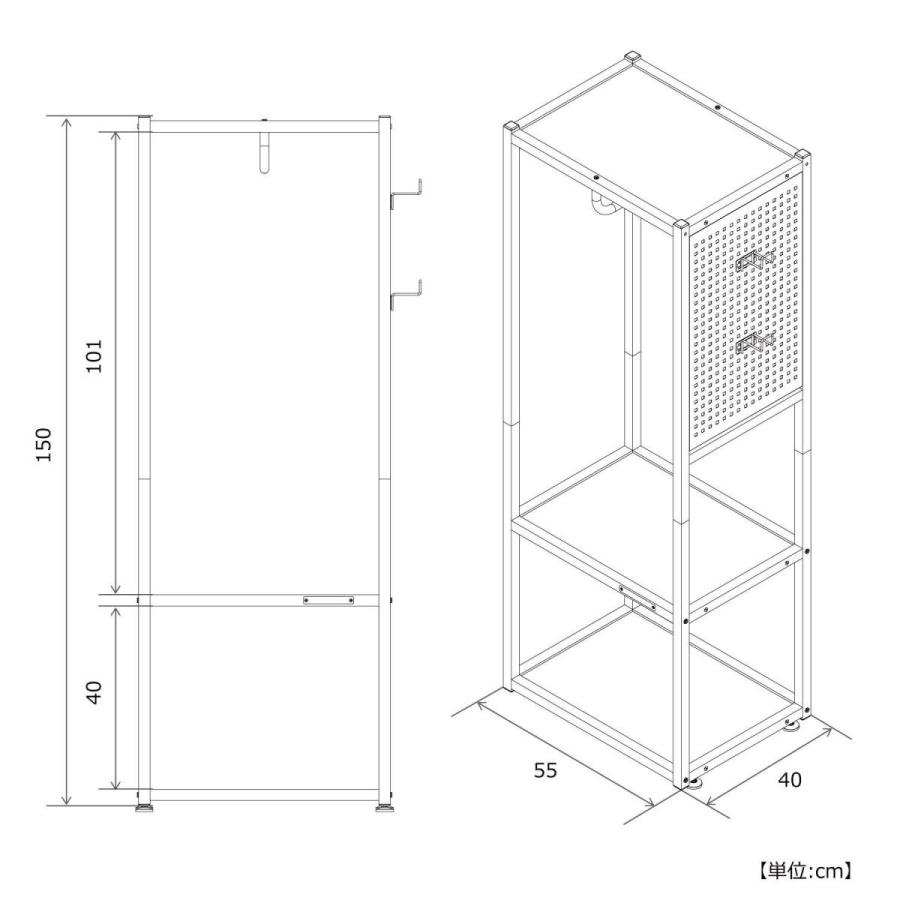 DOPPELGANGER ドッペルギャンガー ライダーズギアハンガー バイクギア